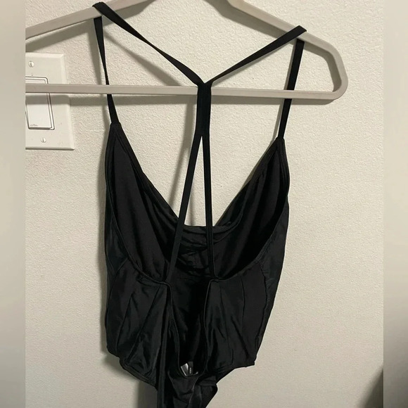 J. Crew one piece black swimsuit size 14 - Picture 4 of 6